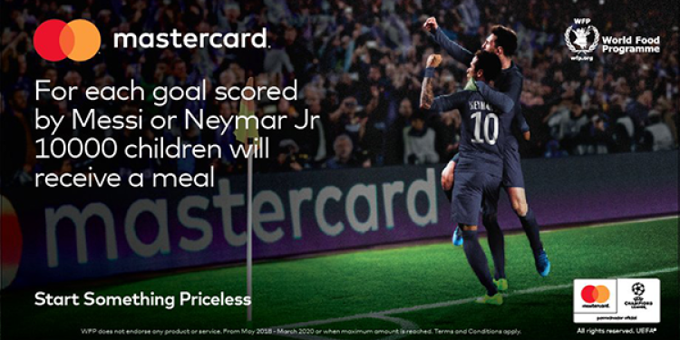 Mastercard Receives Backlash for Their Starving Children Campaign Involving Messi and Neymar