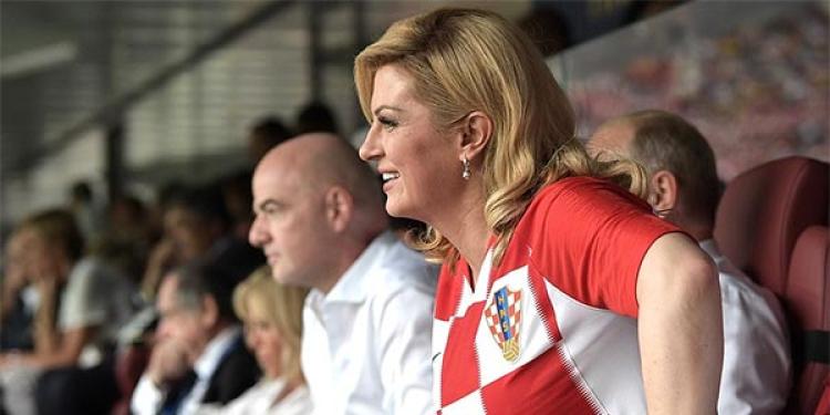Croatian President – the Real World Cup Star