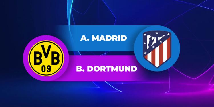 Bet on Borussia Dortmund v Atletico Madrid to Stay Perfect in UCL Group A