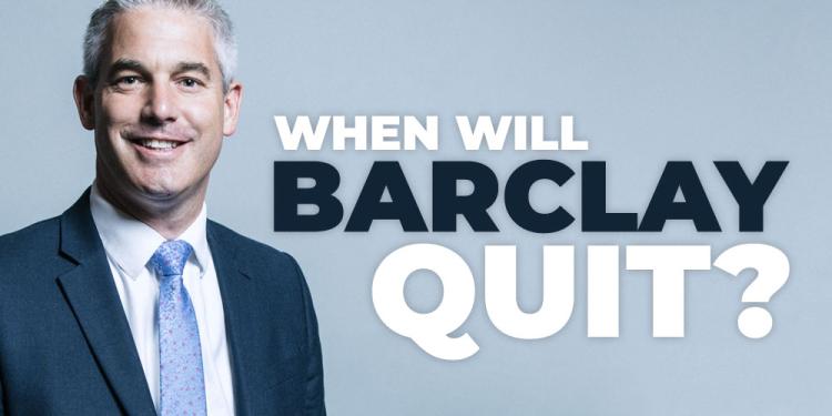 Bet on Stephen Barclay to Quit as Brexit Secretary in December