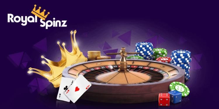 RoyalSpinz Casino Slide 1