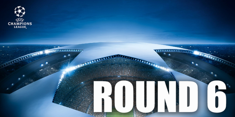 Bet on Champions League Round 6 (Dec. 11)