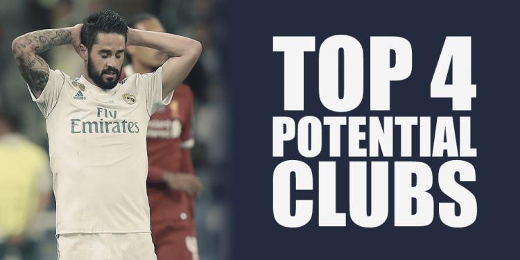 Top 4 Clubs for Isco After Real Madrid