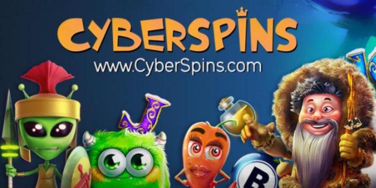 CyberSpins Casino Slide 1