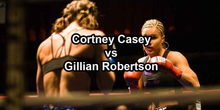 Bets on Cortney Casey vs Gillian Robertson – What are the odds for Casey?