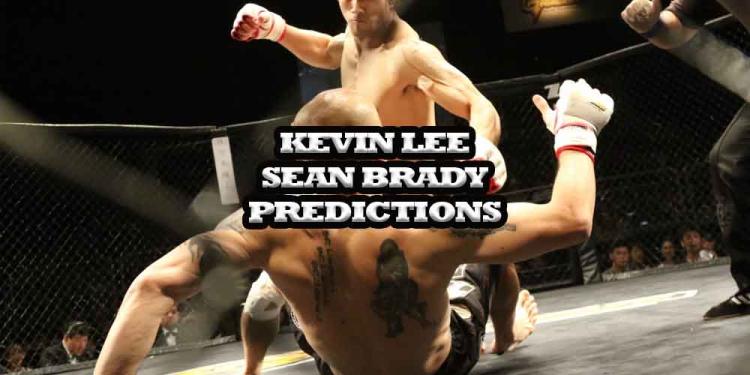 Kevin Lee v Sean Brady Predictions Are One-Sided