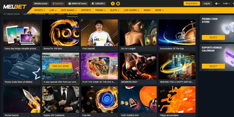 Melbet Casino Welcome Bonus