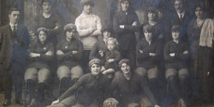 The First-Ever Female Football Teams
