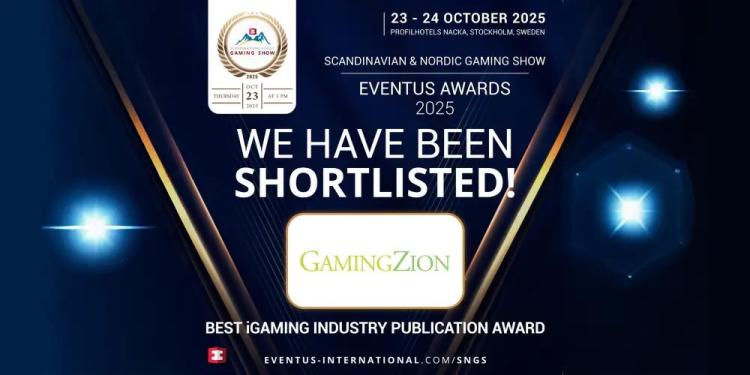 GamingZion Nominated for the Best iGaming Industry Publication Award at SNGS 2025