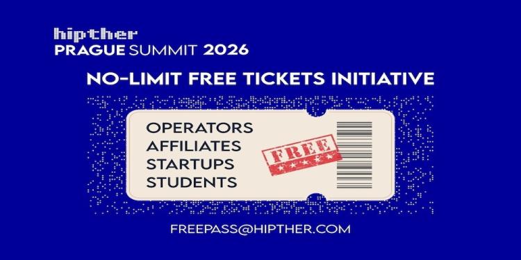 HIPTHER Prague Summit 2026 Launches No-Limit Free Tickets Initiative