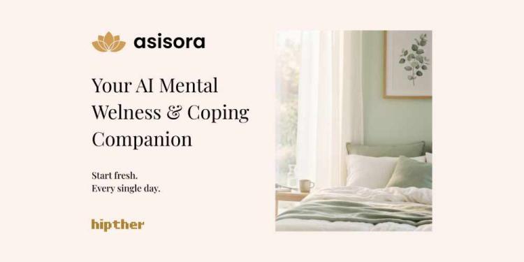 HIPTHER Launches Asisora, an AI Mental Wellness Companion